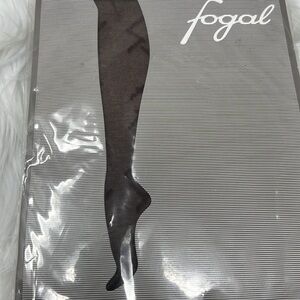 Fogal ORAGE 156 Women’s fancy Pantyhose Crazy raindrops  AMBOISE Size Small